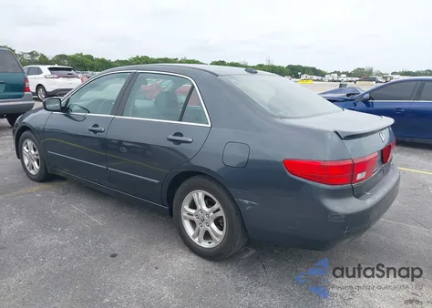 2005 Honda Accord 2.4 Ex из США, поврежденный, VIN 1HGCM56865A133683